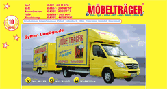 Desktop Screenshot of die-moebeltraeger.de