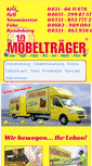 Mobile Screenshot of die-moebeltraeger.de